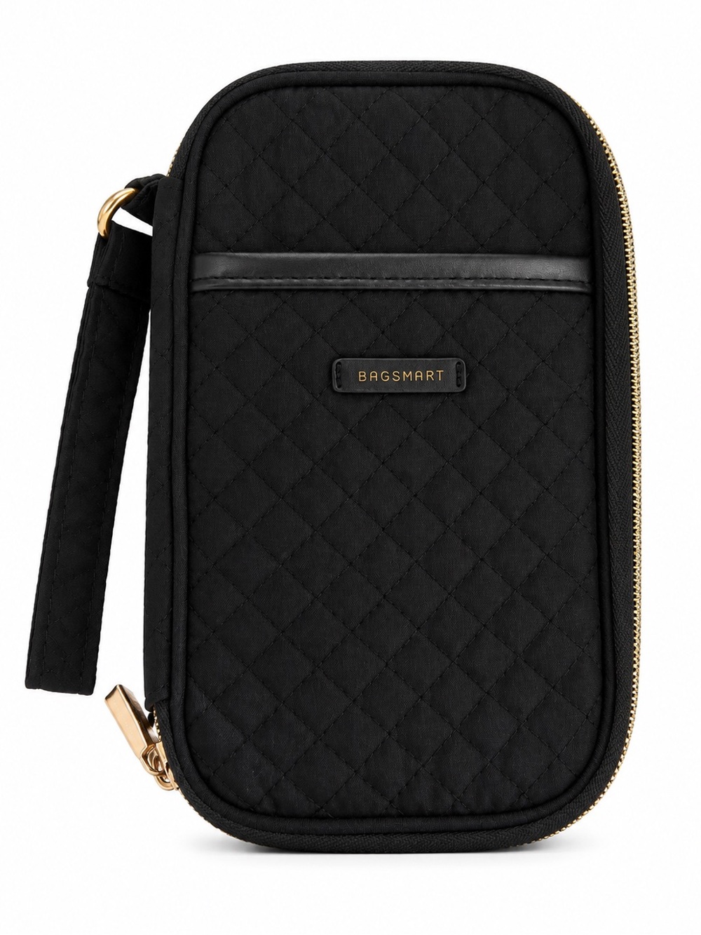 Bagsmart Quilted Black Travel Organizer
